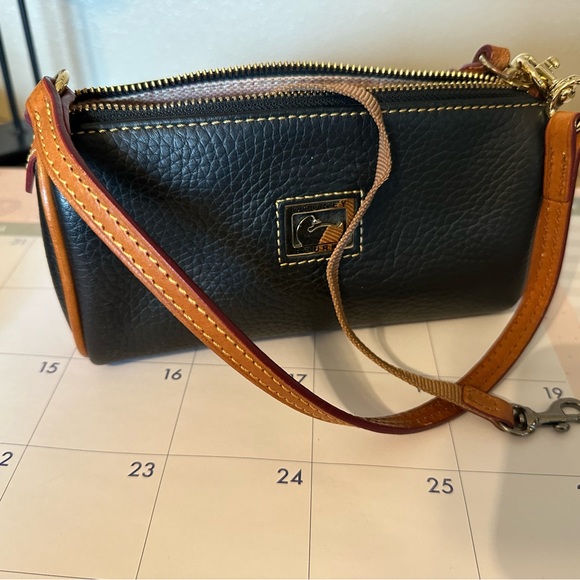 Dooney and Bourke pebbled, leather, mini purse, and like new condition - Picture 3 of 5